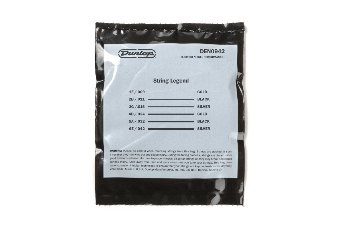 Струны для электрогитар DUNLOP DEN0942