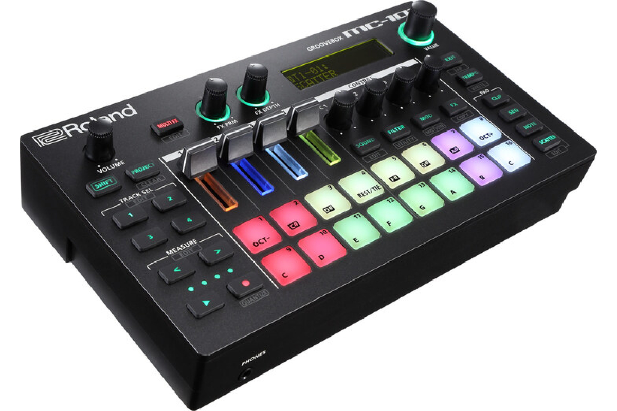MIDI контролер ROLAND MC101 грув-бокс