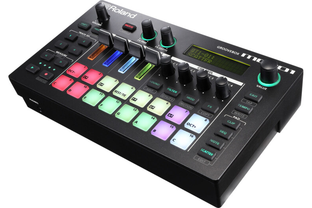 MIDI контролер ROLAND MC101 грув-бокс