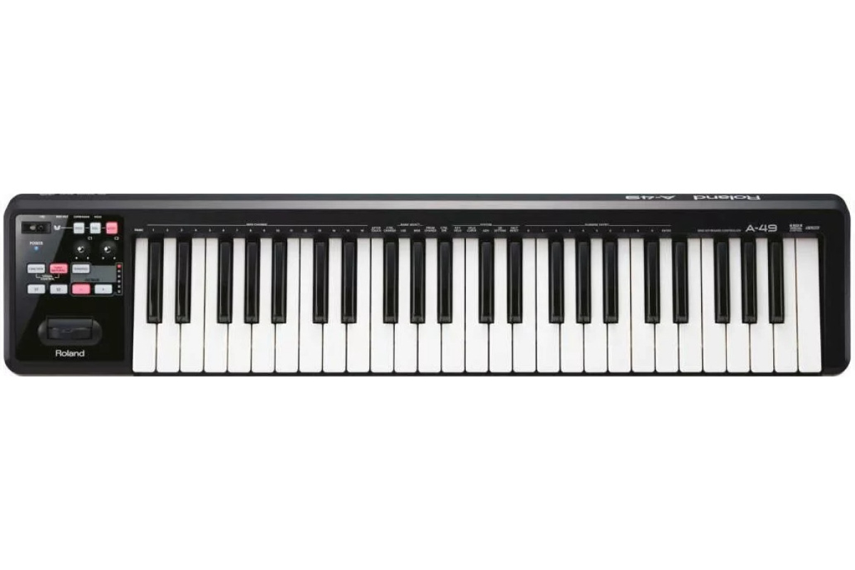ROLAND A-49 BK MIDI клавиатура
