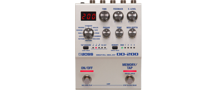 Педаль ефектів BOSS DD200