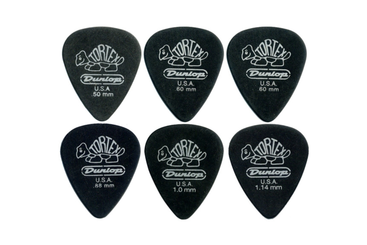 DUNLOP 4880 Tortex Pitch Black Медіатор