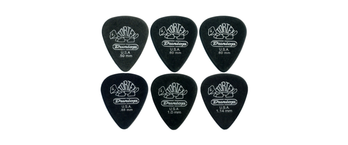 DUNLOP 4880 Tortex Pitch Black Медіатор