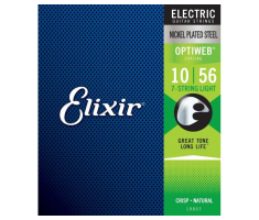 Струни для електрогітар ELIXIR EL OW 7 L