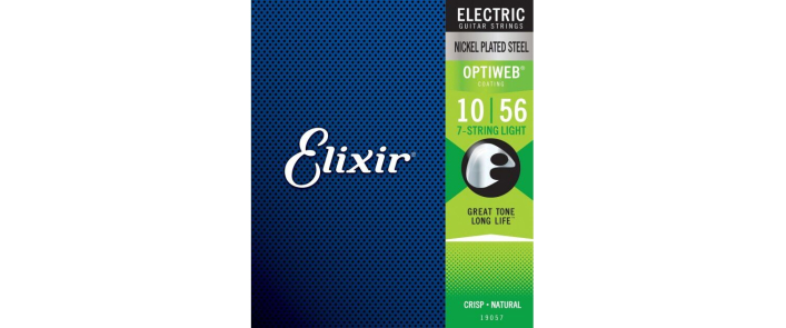 Струни для електрогітар ELIXIR EL OW 7 L