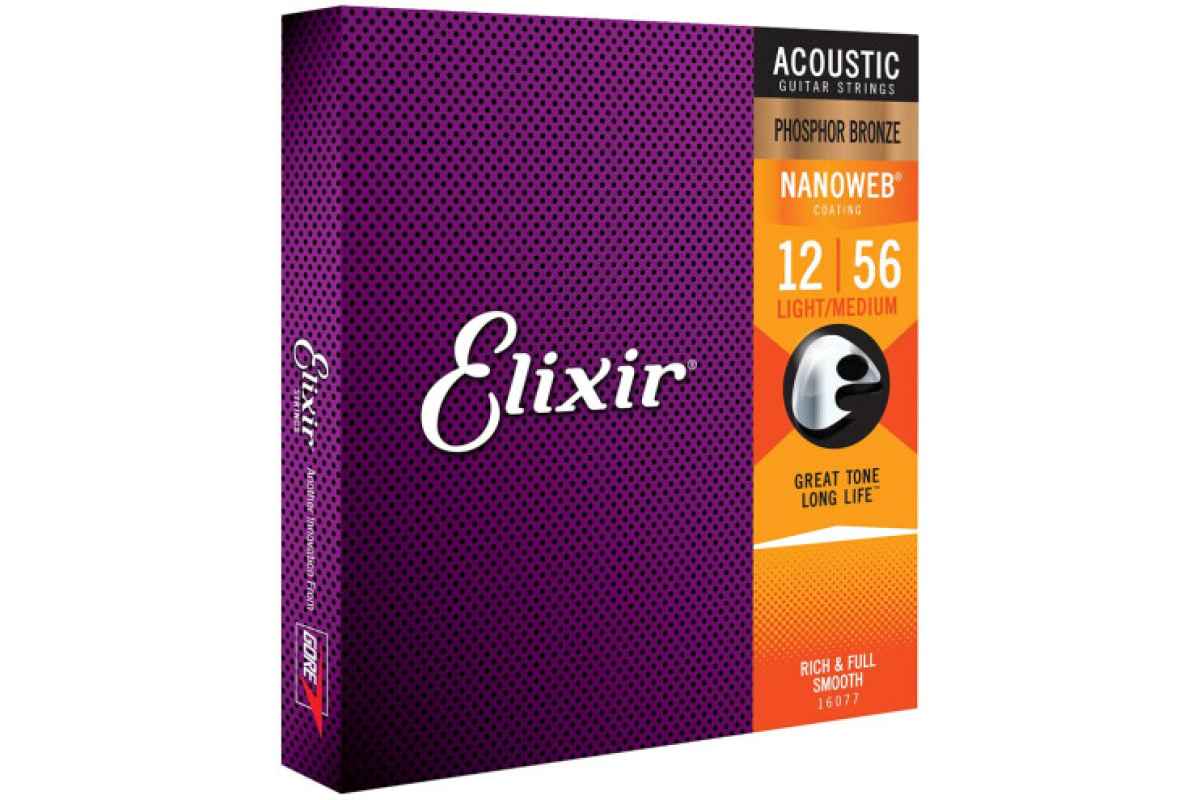 Струни для акустичних гітар ELIXIR PB NW LM