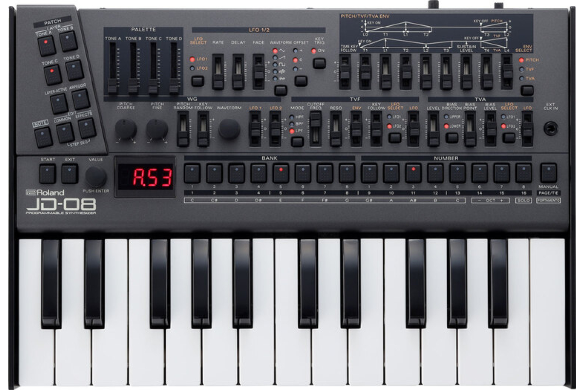 ROLAND JD-08 Синтезатор