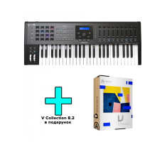 MIDI клавиатура Arturia KeyLab 49 MkII Black Edition V Collection 9.2