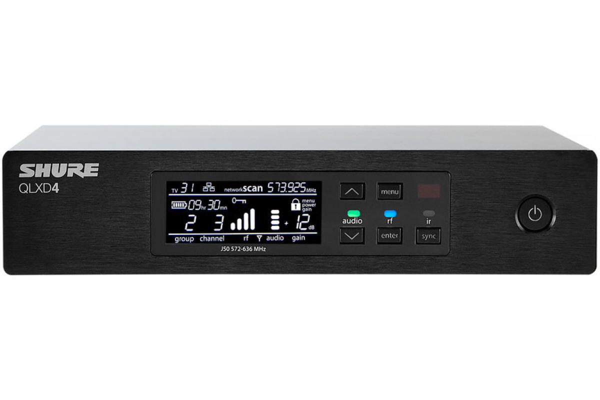 Приймач SHURE QLXD4E G51