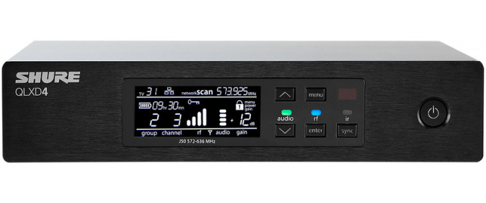Приймач SHURE QLXD4E G51