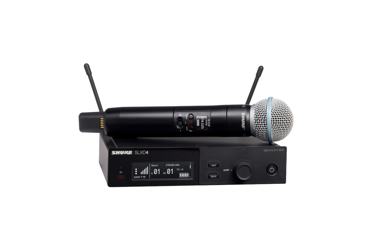 SHURE SLXD24E/B58-G59 Микрофонная радиосистема