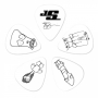 D'ADDARIO 1CWH6-10JS Медиатор