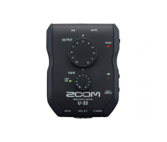 Аудиоинтерфейс ZOOM U-22