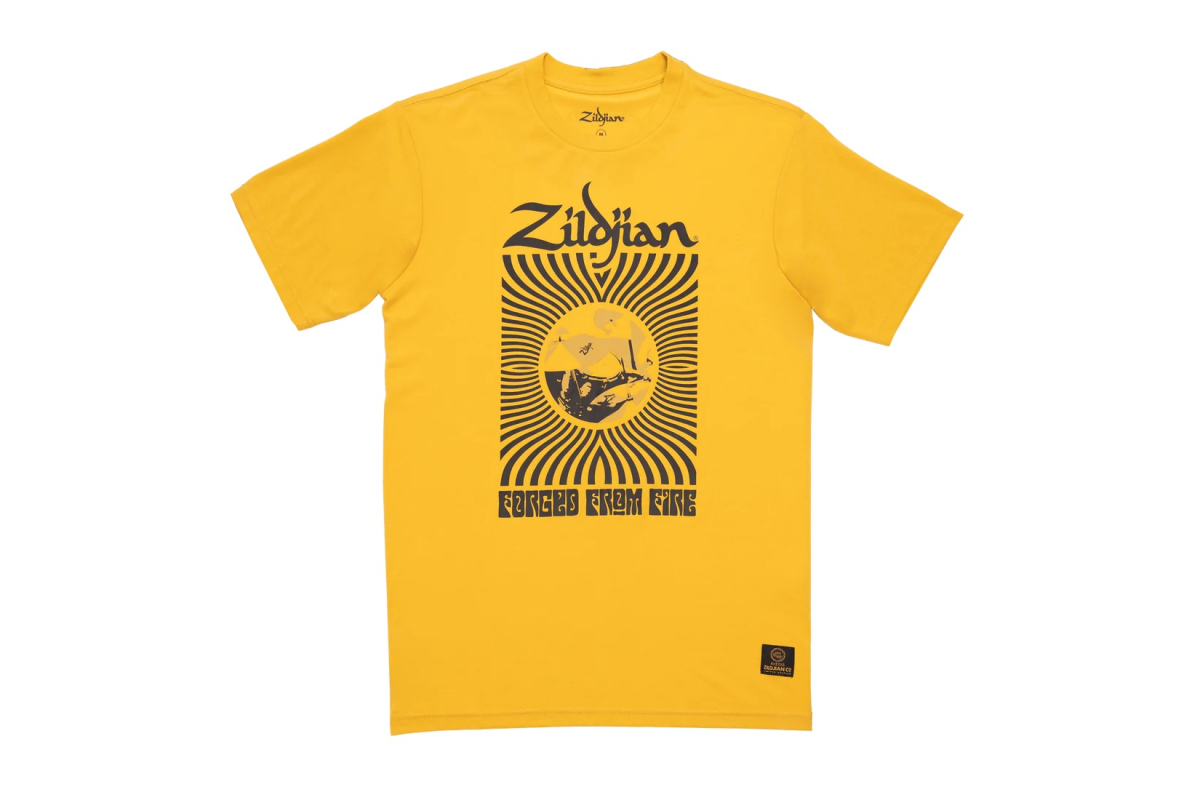 Футболка ZILDJIAN LIMITED EDITION 400TH ANNIVERSARY 60'S ROCK T-SHIRT 3XL