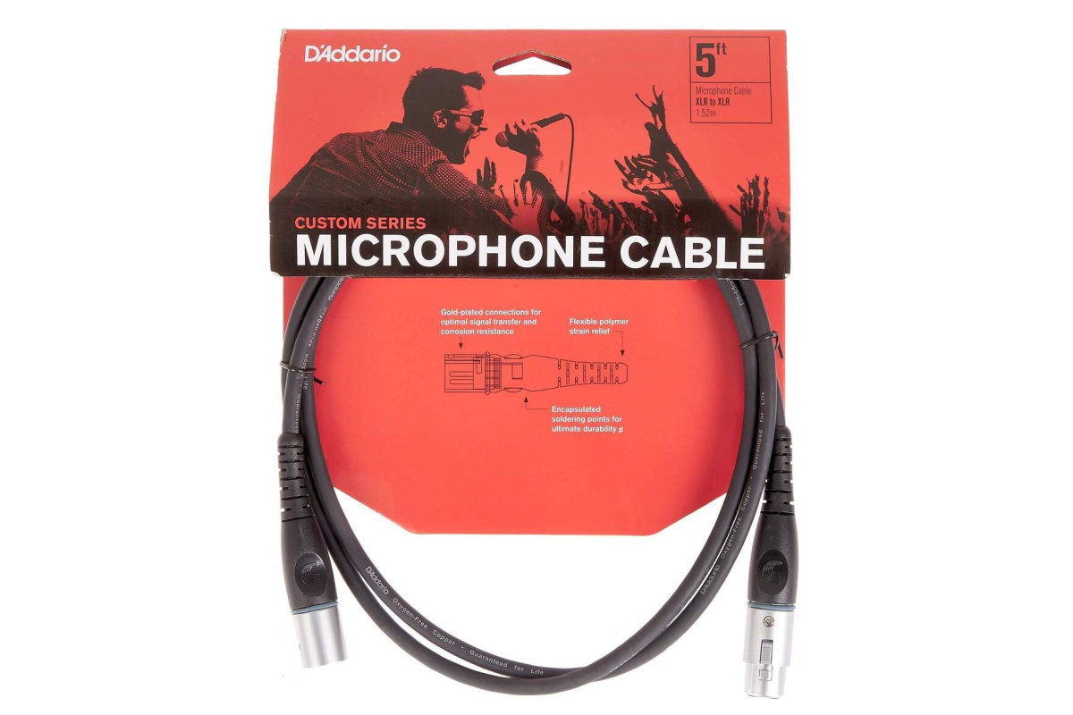 Кабель микрофонный D’ADDARIO PW-M-05