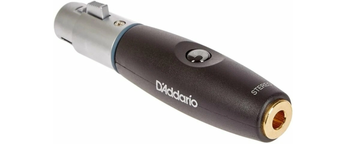 D'ADDARIO PW-P047BB Переходник XLR - Jack