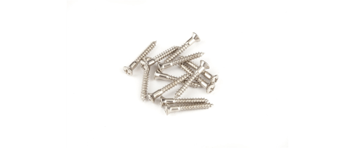 FENDER PURE VINTAGE STRAP BUTTON MOUNTING SCREWS Набір гвинтів