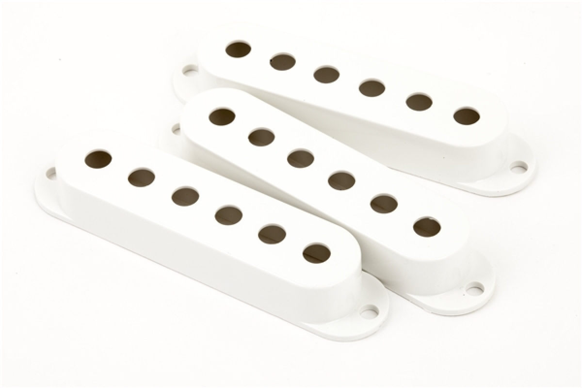 Кришка звукознімача FENDER STRATOCASTER PICKUP COVER SETS WHITE