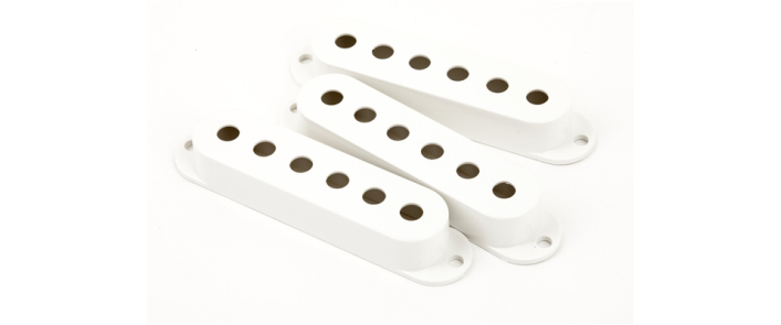 Кришка звукознімача FENDER STRATOCASTER PICKUP COVER SETS WHITE