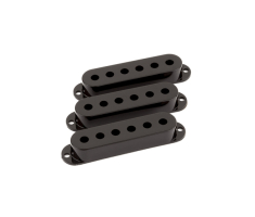 Крышка звукоснимателя FENDER STRATOCASTER PICKUP COVER SETS BLACK