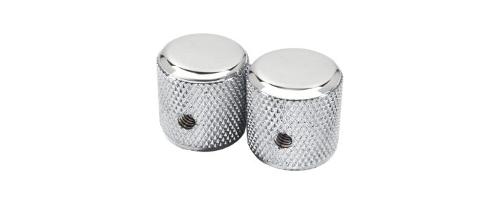 Ручка потенциометра FENDER PURE VINTAGE '60S TELECASTER/P BASS KNURLED KNOB SET