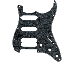 Пікгард FENDER 11-HOLE MODERN-STYLE H/S/S ULTRA SERIES STRATOCASTER PICKGUARD BLACK MOTO