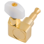 Колки для гитары FENDER DELUXE CAST/SEALED GUITAR TUNING MACHINES WITH PEARL BUTTONS SET