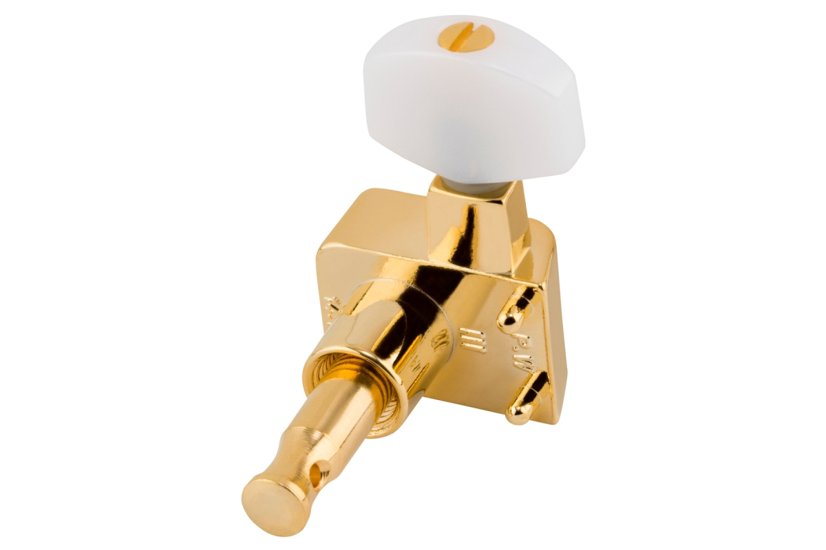 Колки для гитары FENDER DELUXE CAST/SEALED GUITAR TUNING MACHINES WITH PEARL BUTTONS SET