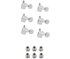 Колки для гитары FENDER AMERICAN PRO STAGGERED STRATOCASTER/TELECASTER TUNING MACHINE SETS CHROME