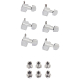 Колки для гитары FENDER AMERICAN PRO STAGGERED STRATOCASTER/TELECASTER TUNING MACHINE SETS CHROME