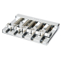 Бридж в сборе FENDER HIMASS 5-STRING BASS NARROW BRIDGE ASSEMBLY WITH BRASS SADDLES