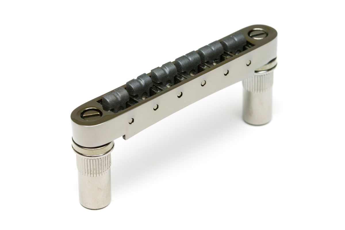 Бридж GRAPH TECH PS-8863-BN String Saver Resomax NV2 Autolock Bridge 6mm-Black Nickel
