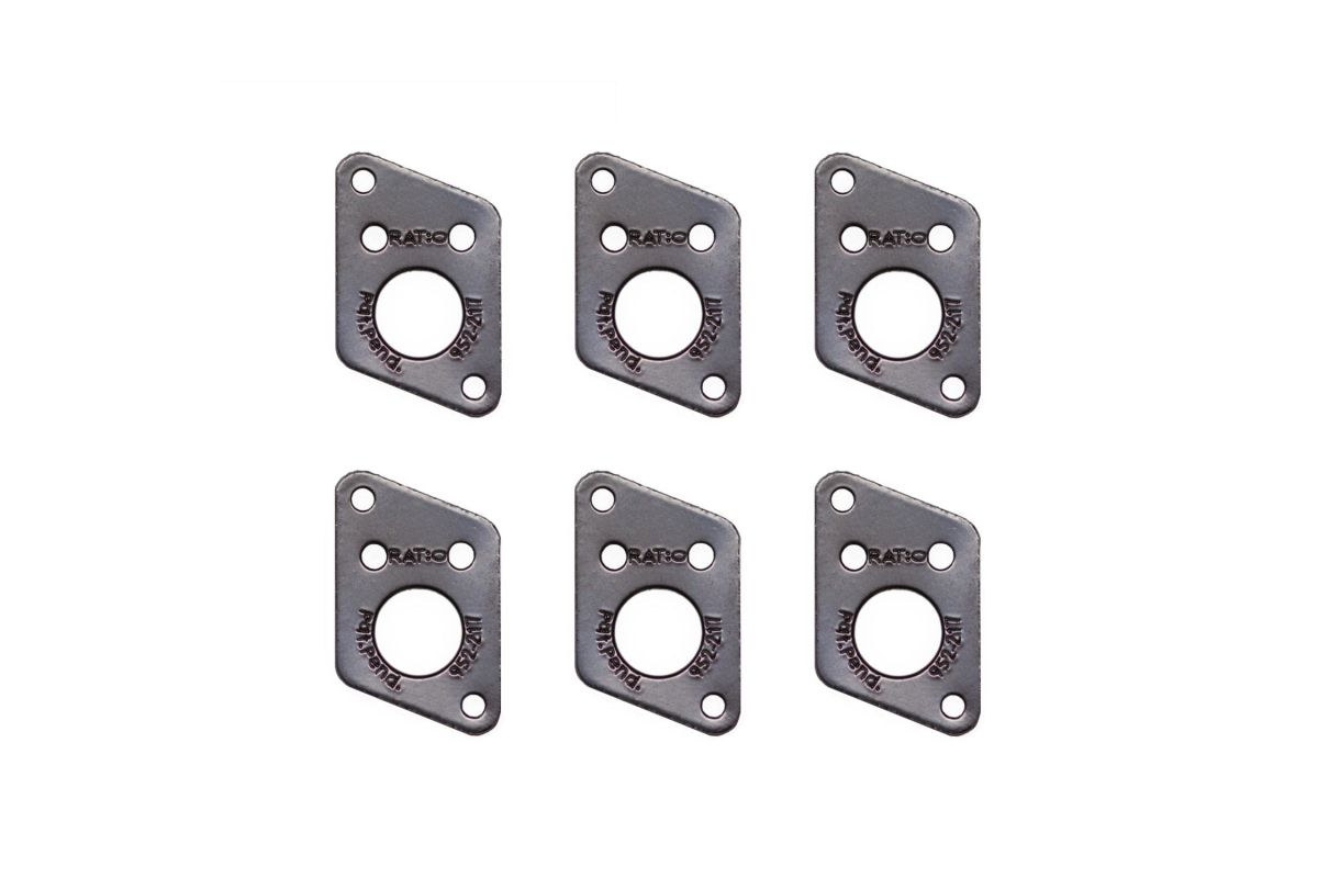 Пластини для кілків GRAPH TECH PRT-952-217-B0 Premium Plates For F Style Screw Hole - Black