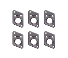 Пластини для кілків GRAPH TECH PRT-952-217-B0 Premium Plates For F Style Screw Hole - Black