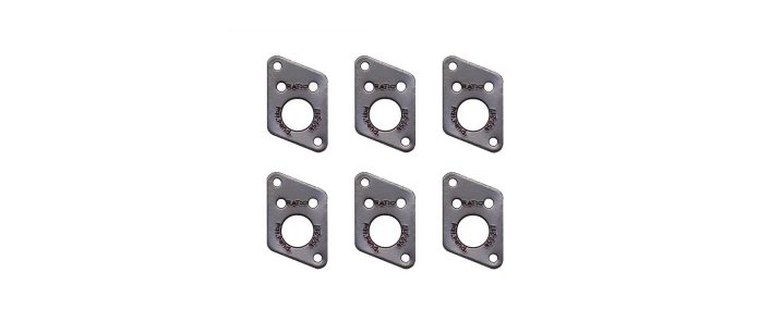 Пластини для кілків GRAPH TECH PRT-952-217-B0 Premium Plates For F Style Screw Hole - Black