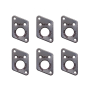 Пластини для кілків GRAPH TECH PRT-952-217-B0 Premium Plates For F Style Screw Hole - Black