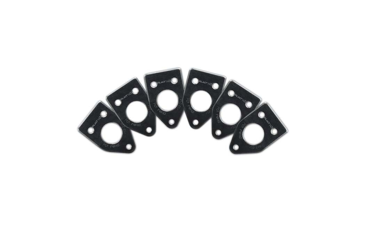 Пластини для кілків GRAPH TECH PRT-952-216-B0 Premium Plates For 90 Degree Screw Hole - Black