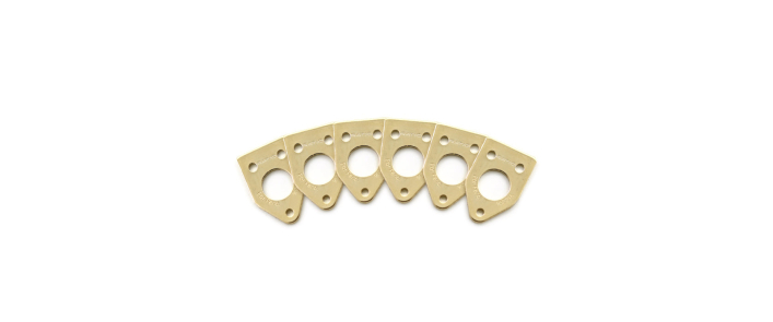 Пластини для кілків GRAPH TECH PRT-952-216-G0 Premium Plates For 90 Degree Screw Hole - Gold