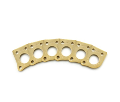 Пластины для колков GRAPH TECH PRT-952-214-G0 Premium Plates For 45 Degree Screw Hole - Gold