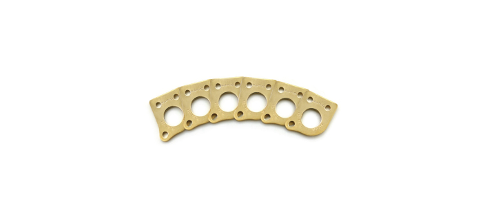 Пластины для колков GRAPH TECH PRT-952-214-G0 Premium Plates For 45 Degree Screw Hole - Gold