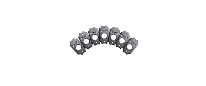 Запчасть GRAPH TECH PRT-952-213-B0 Premium Plates For Gibson Style Screw Hole - Black