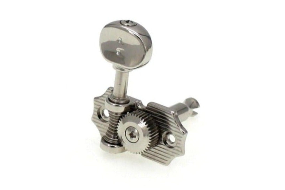 Колки для гитары GRAPH TECH PRN-4324-N0 Ratio Electric 3+3 Waffle, Vin. Nickel