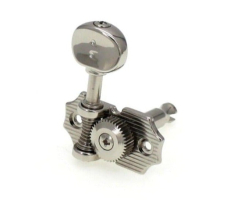 Колки для гитары GRAPH TECH PRN-4324-N0 Ratio Electric 3+3 Waffle, Vin. Nickel