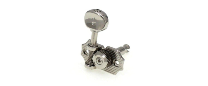 Колки для гитары GRAPH TECH PRN-4324-N0 Ratio Electric 3+3 Waffle, Vin. Nickel