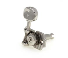 Колки для гитары GRAPH TECH PRN-4624-N0 Ratio Electric 6-in-line Waffle, Vin. Nickel