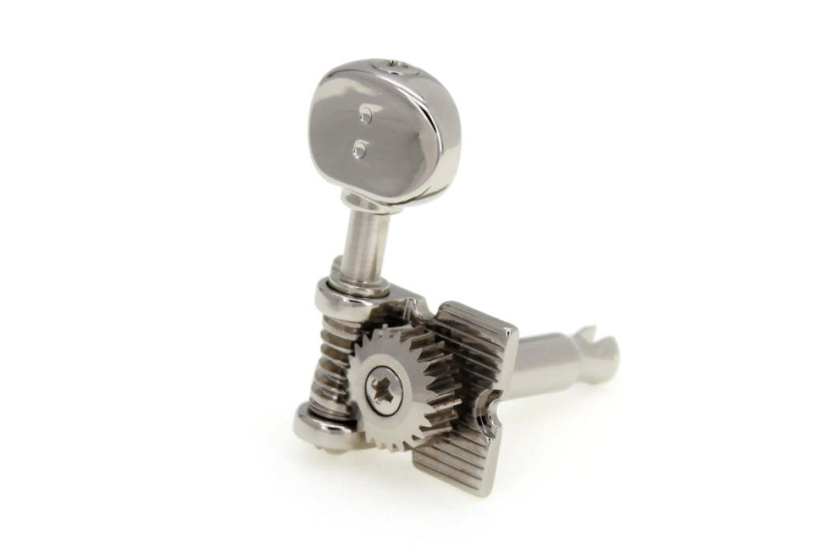 Колки для гитары GRAPH TECH PRN-4624-N0 Ratio Electric 6-in-line Waffle, Vin. Nickel