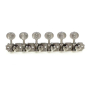 Колки для гитары GRAPH TECH PRN-4624-N0 Ratio Electric 6-in-line Waffle, Vin. Nickel