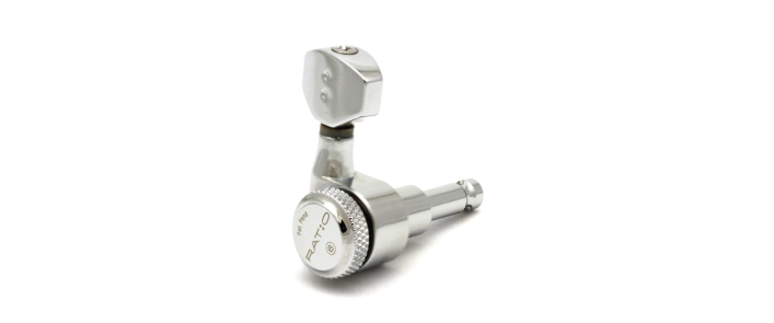 Колки для гитары GRAPH TECH PRL-8721-C0 Electric Locking 6 In-line C0ntemporary Mini Chrome 2 Pin