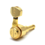 Колки для гитары GRAPH TECH PRL-8721-G0 Electric Locking 6 In-line C0ntemporary Mini Gold 2 Pin