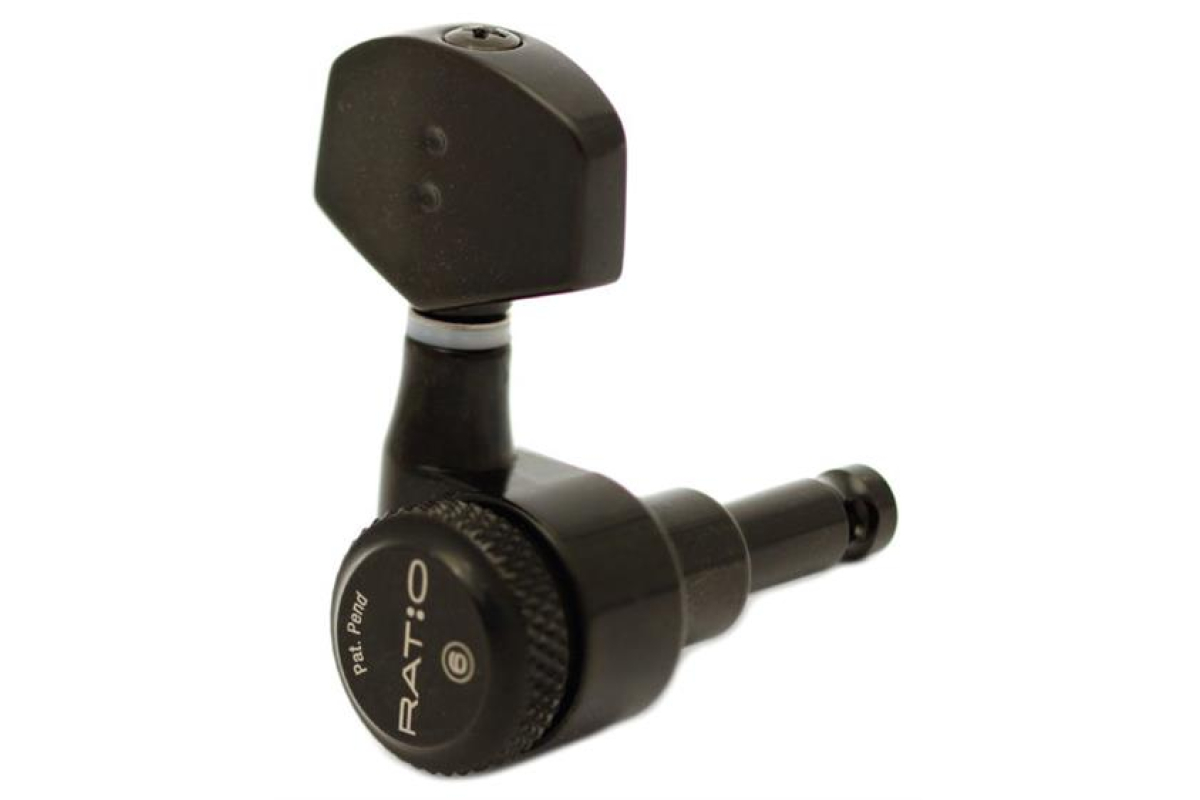 Колки для гитары GRAPH TECH PRL-8311-B0 Electric Locking 3+3 C0ntemporary Black 2 Pin